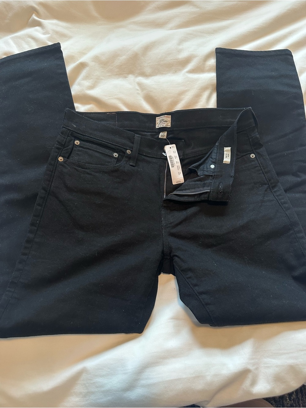 J. Crew Men's Black Slim Fit Jeans